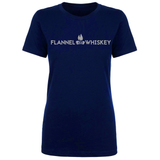 Women's Flame Logo - Navy