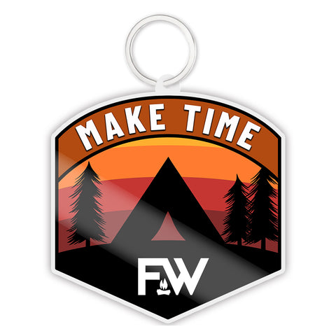 Make Time - Fall Keychain