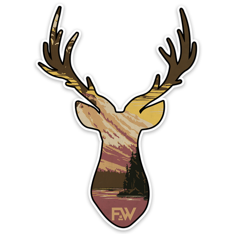 Lassen National Park Stag