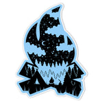 Night Camp Pin